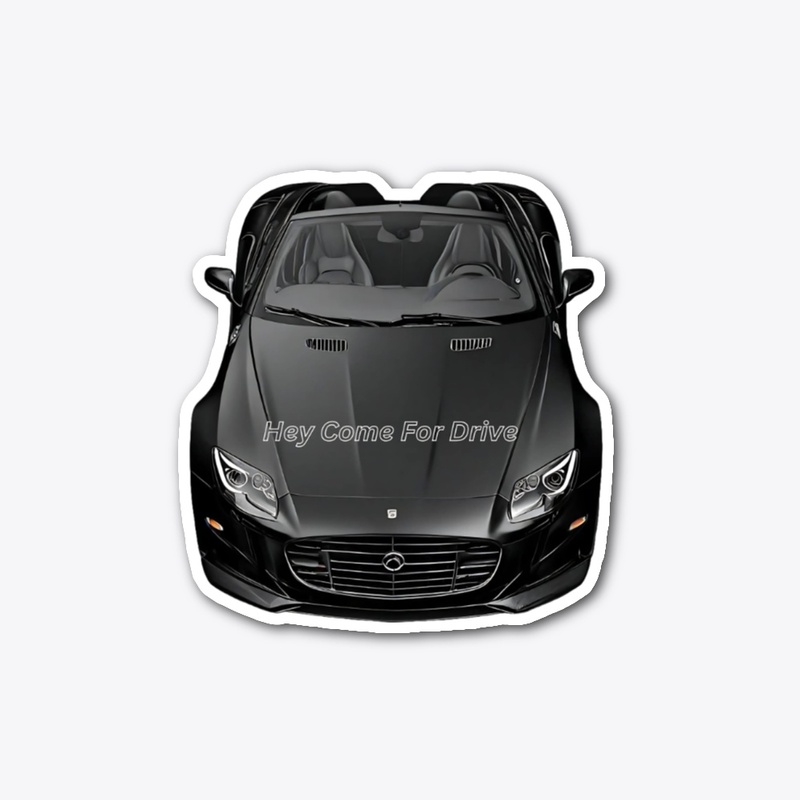 UNisex pullover Hoodie in car design