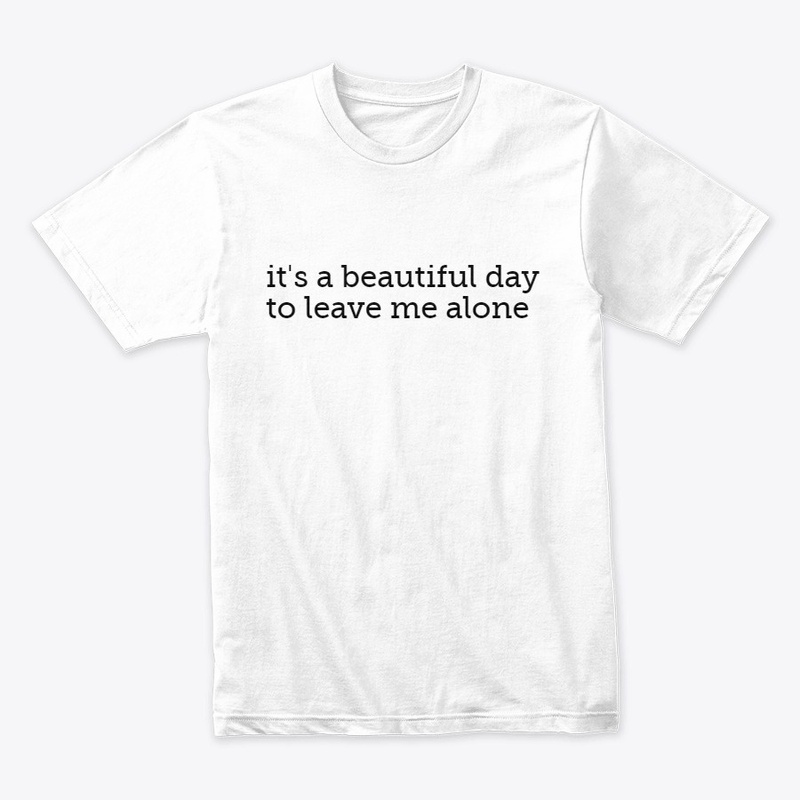 Sassy t-shirt - Leave me alone!