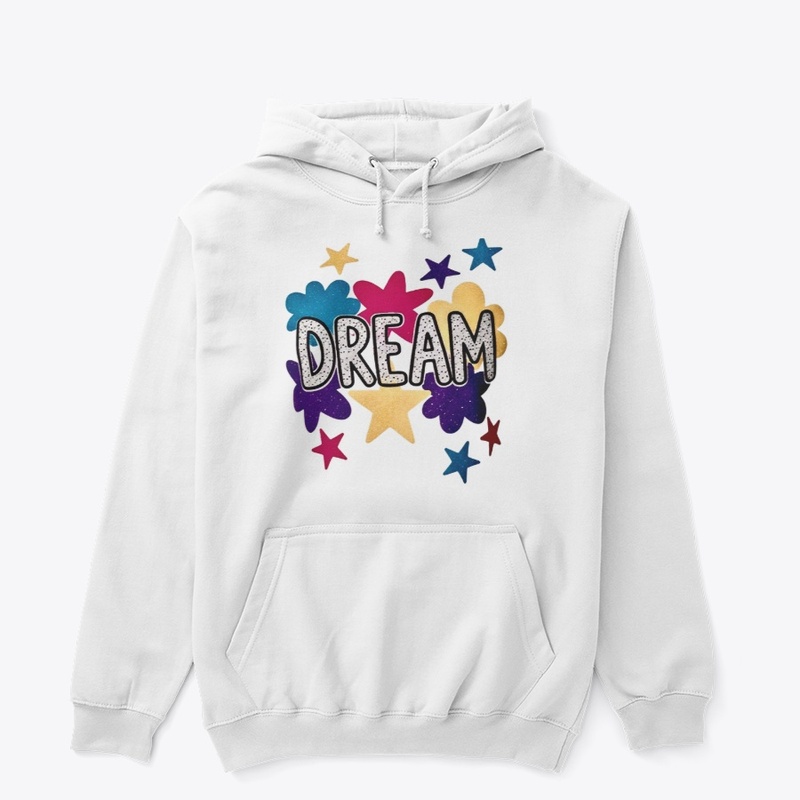 Dream Big Glitter Graphic Tee