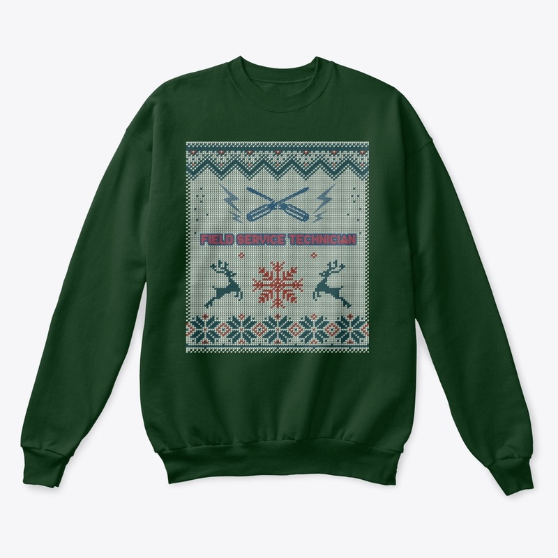 Ugly Field Service Technician Sweater