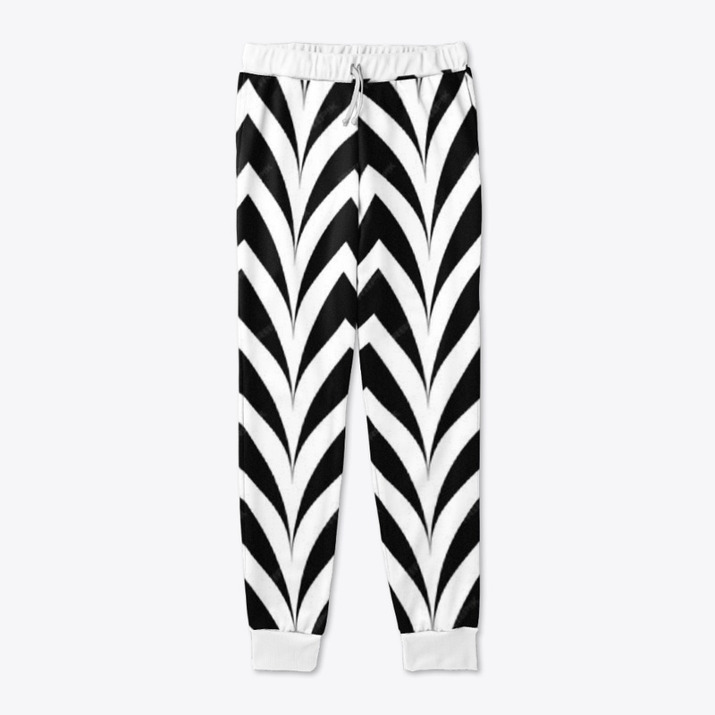 black design joggers