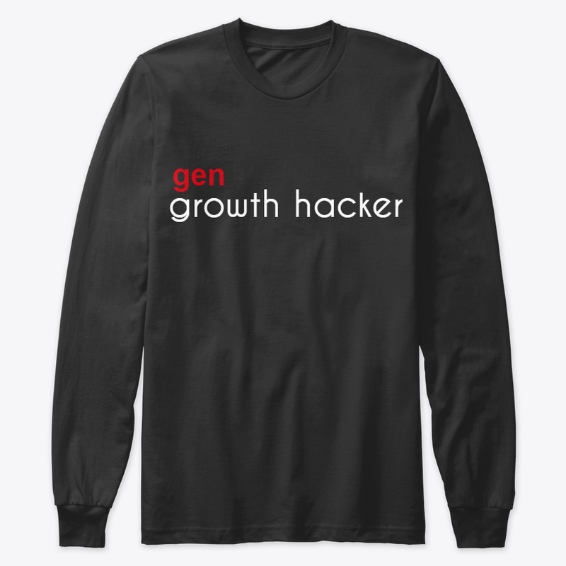 Growth hacker shirt - unisex - gen red