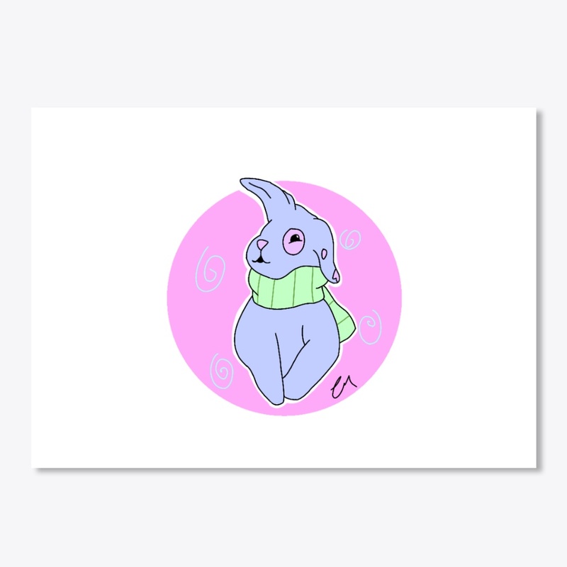 pastel bunny