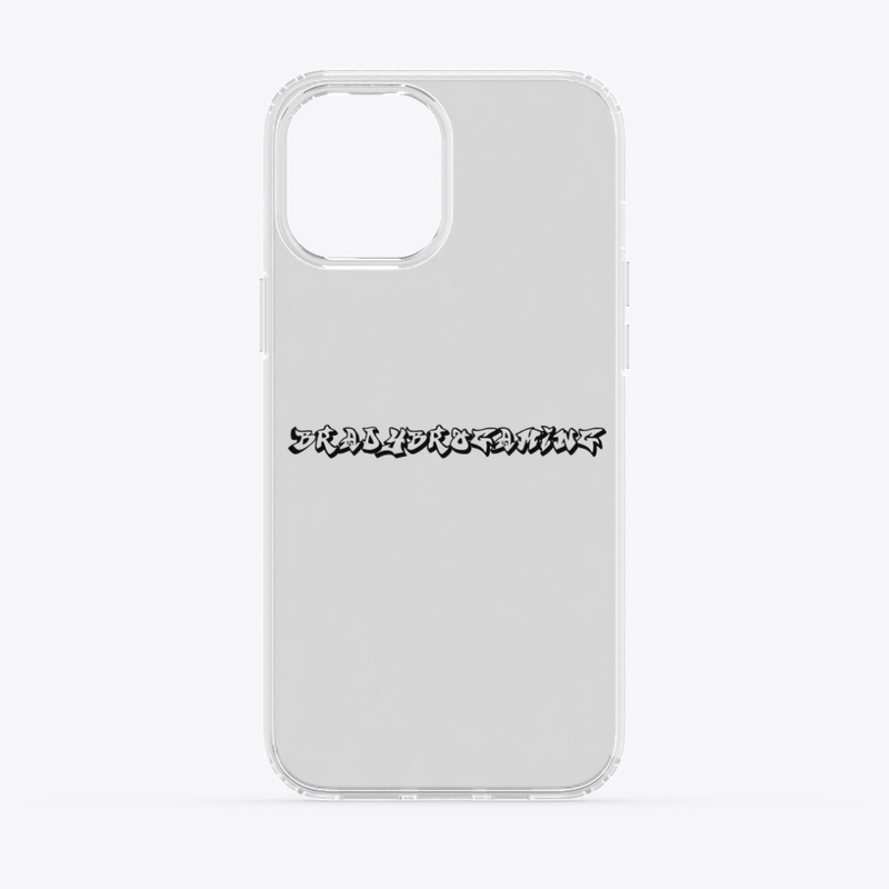 Bradybrogaming Clear iPhone case 