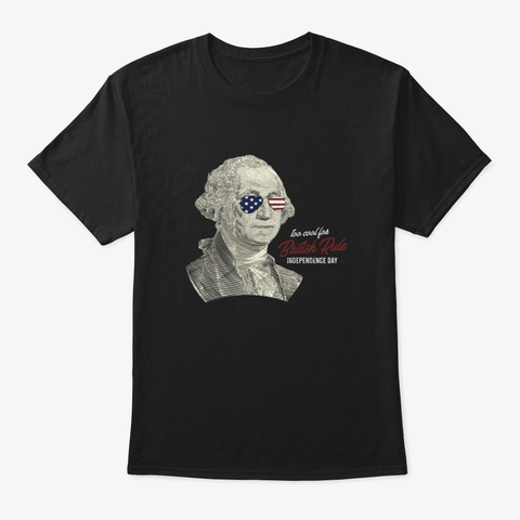 British Rule Black T-Shirt Front