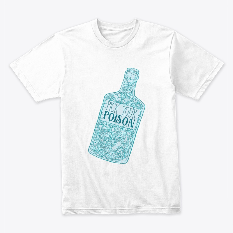 Pick Your Poison Bottle Illustration