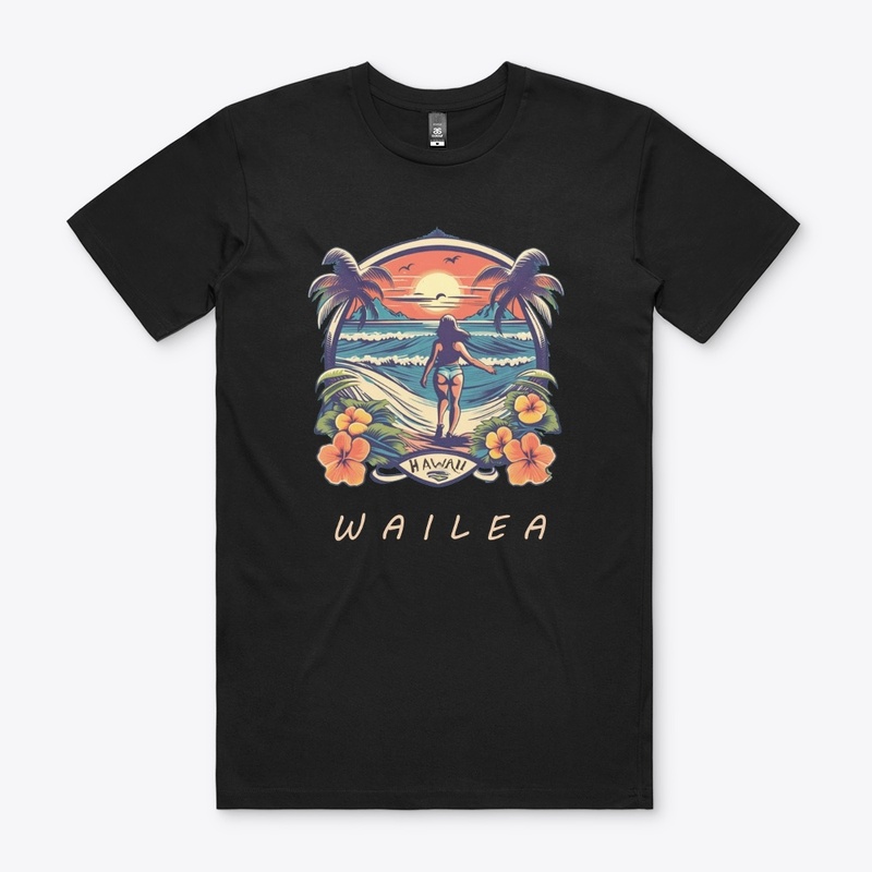Wailea Hawaii Beach Girl