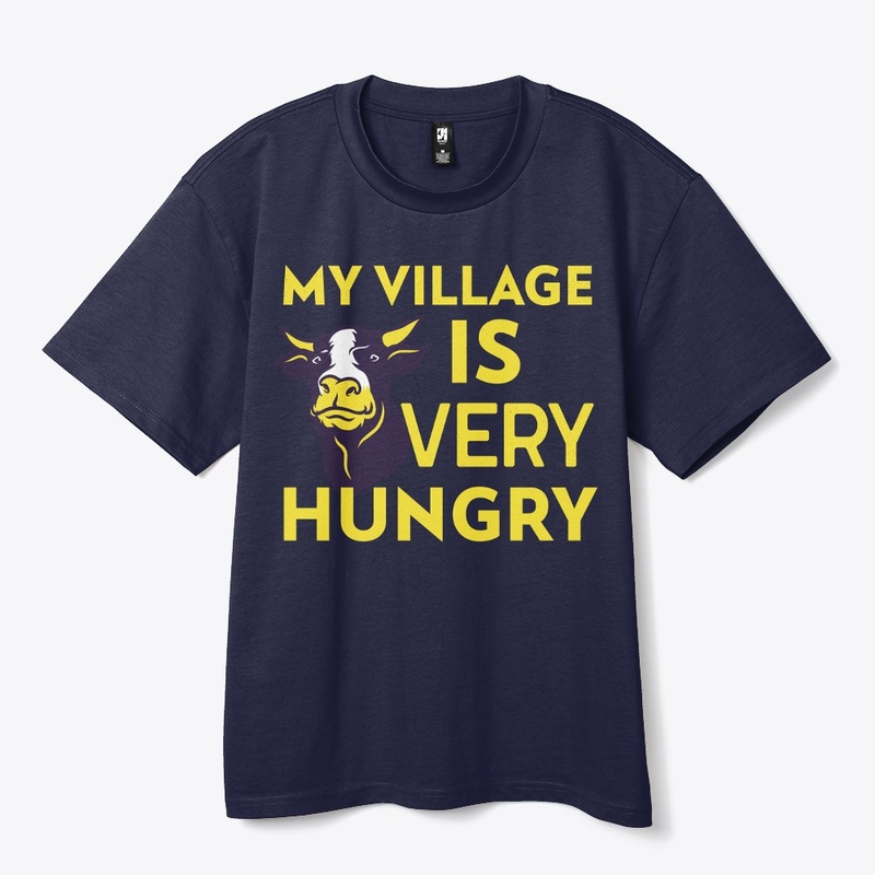 My Village Cow Is Very Hungry
