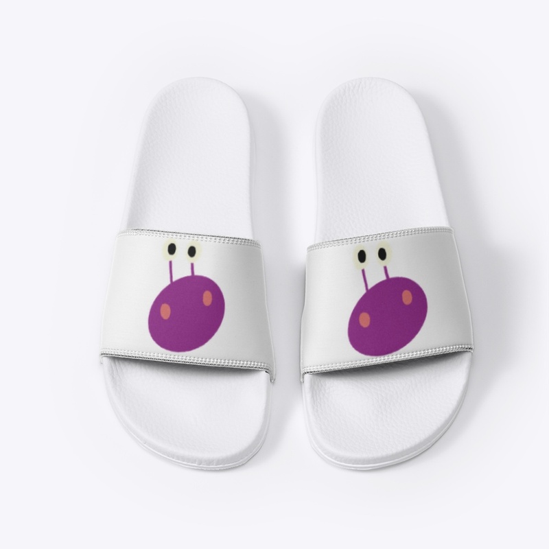 COMME DE GRENOUILLE PURPLE SLIDES