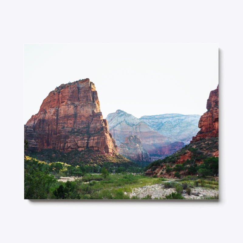 Sun Shining on Angel's Landing