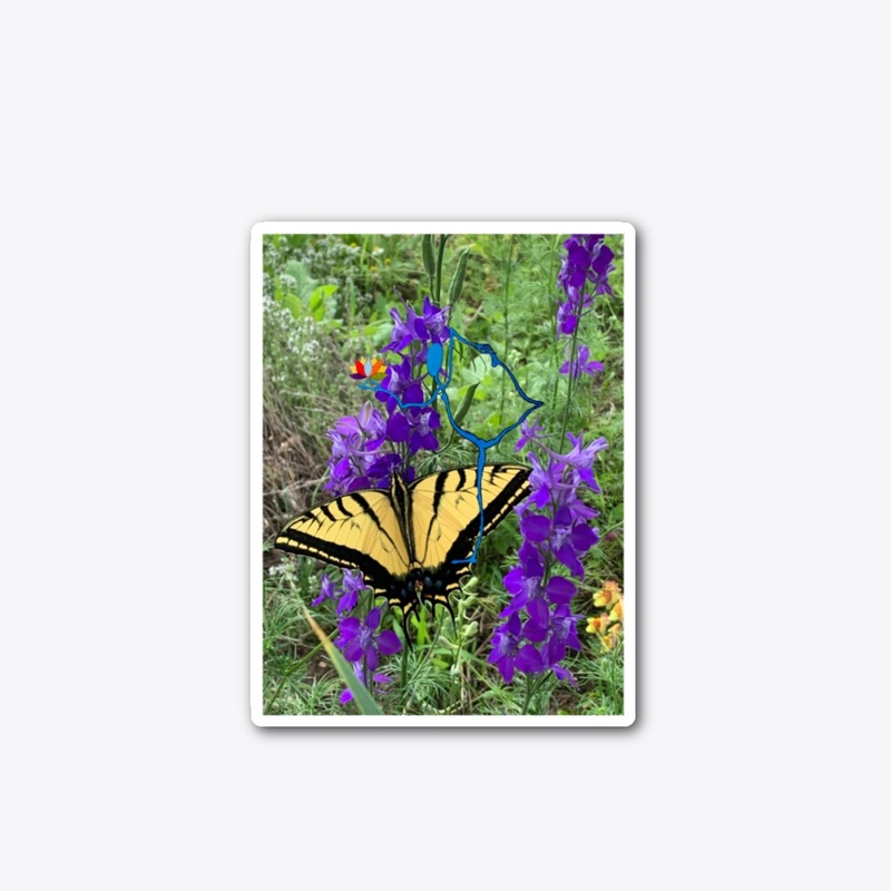 Butterfly and Smiles n Lotus Flower