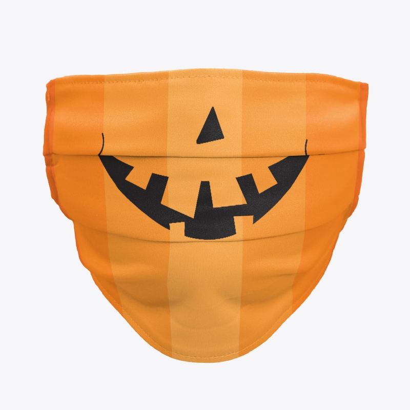 Silly Jack o lantern Pumpkin Face Mask