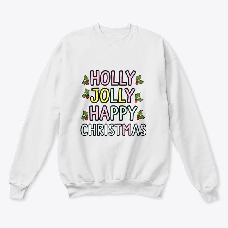 Holly Jolly Happy Christmas T-Shirt