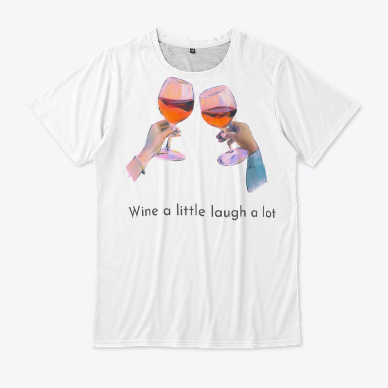 wine a little laugh a lot 