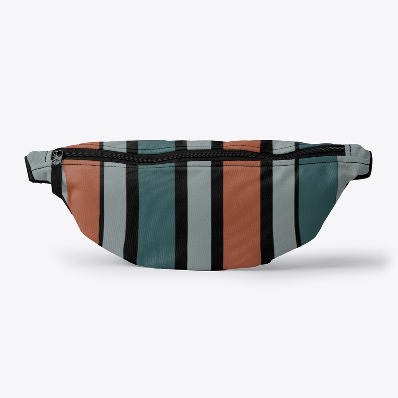 vertical vintage line - retro colors