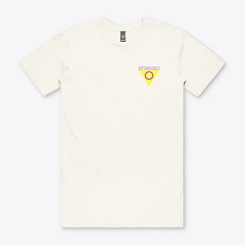 Intersex Pride Flag Triangle - Corner