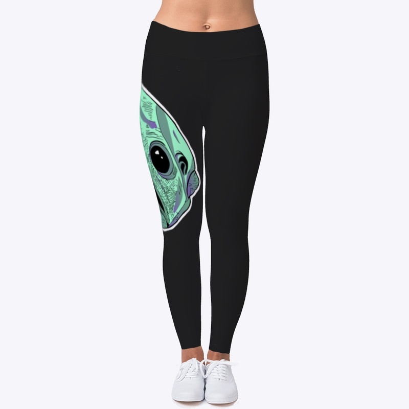 Cool Fishy Alien comic style design