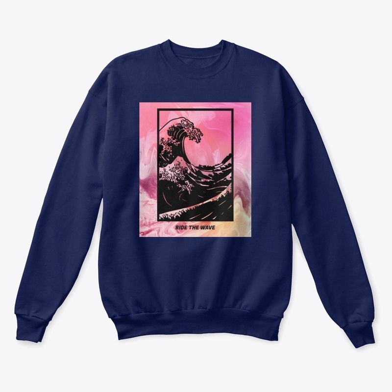 Ride The Wave Psychedelic Design
