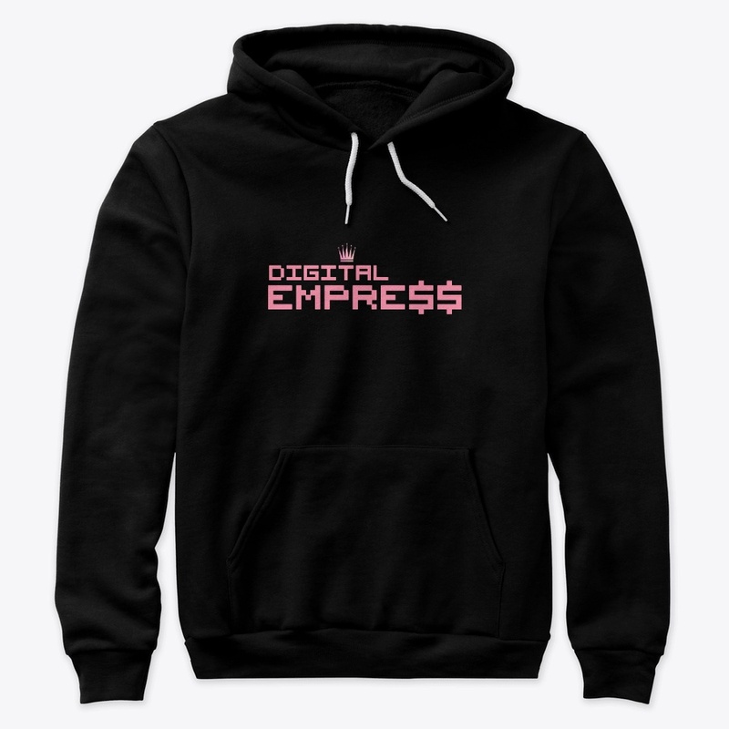 DIGITAL EMPRE$$ Basic Black Hoodie