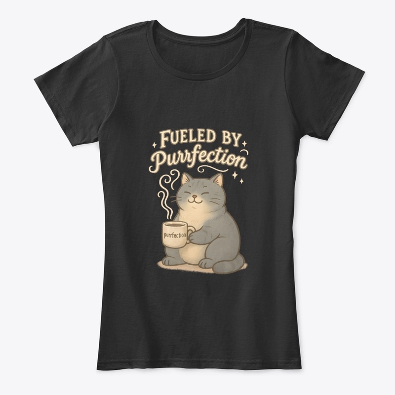 Russian Blue Cat - Fueled by Purrfection
