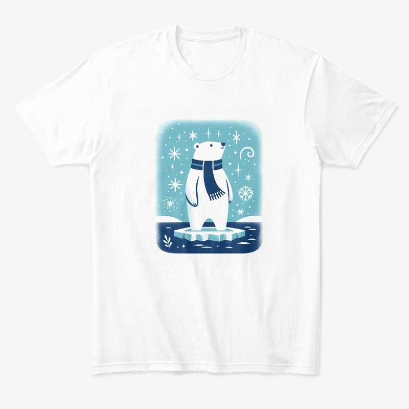 Polar Bear on Ice Floe