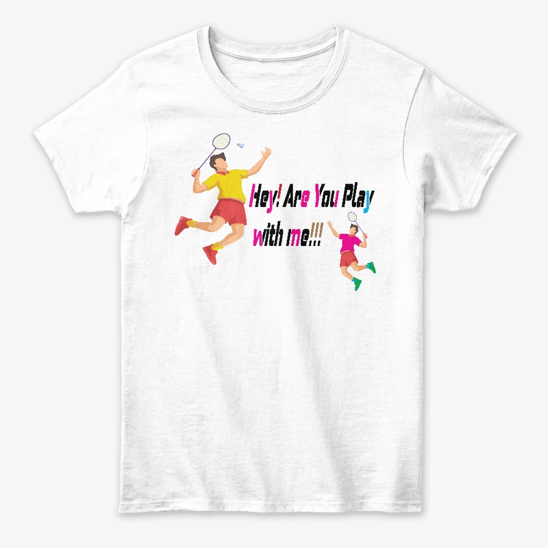 Badminton Player T-shirt