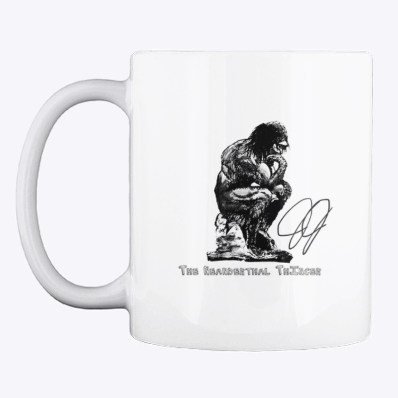 The Neanderthal Thinker Phone Case
