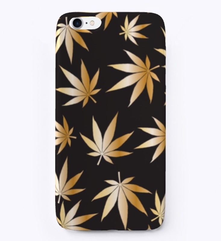 Golden leaf case