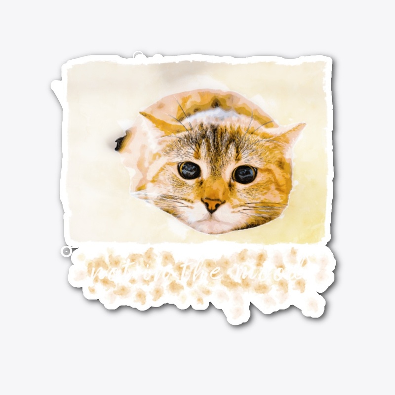 Cat Not In The Mood Art No 1 - Cat