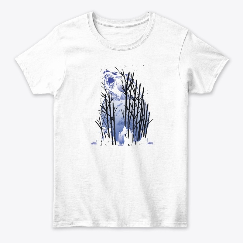 Forest Bear - Coolest Graphic Tees