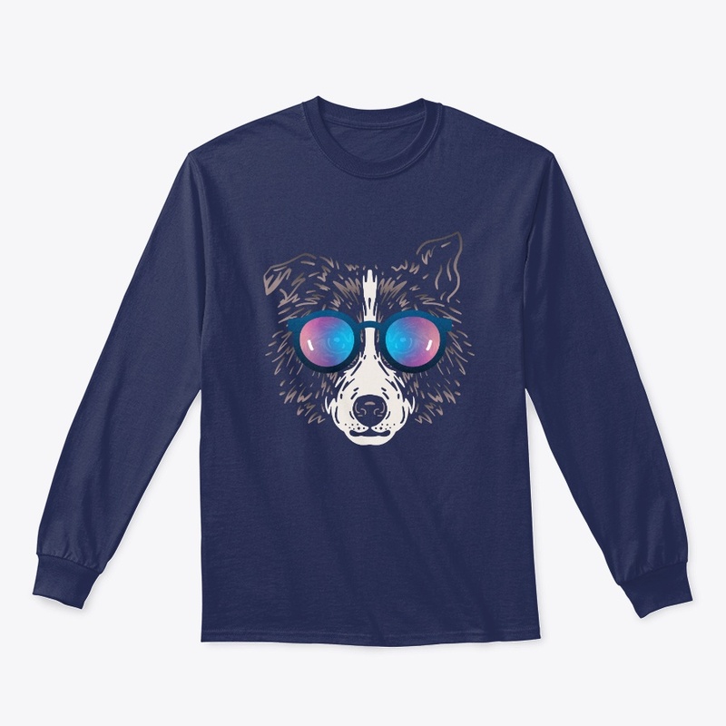 Cute Dog in Sunglasses (Colored+sg06)