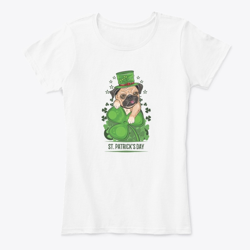 Pug St. Patrick's Day