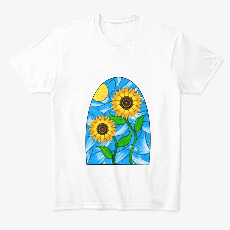 Sunflower Stained Glass