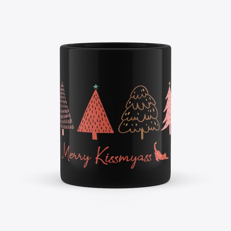 Merry kissmyass - cat lover boho