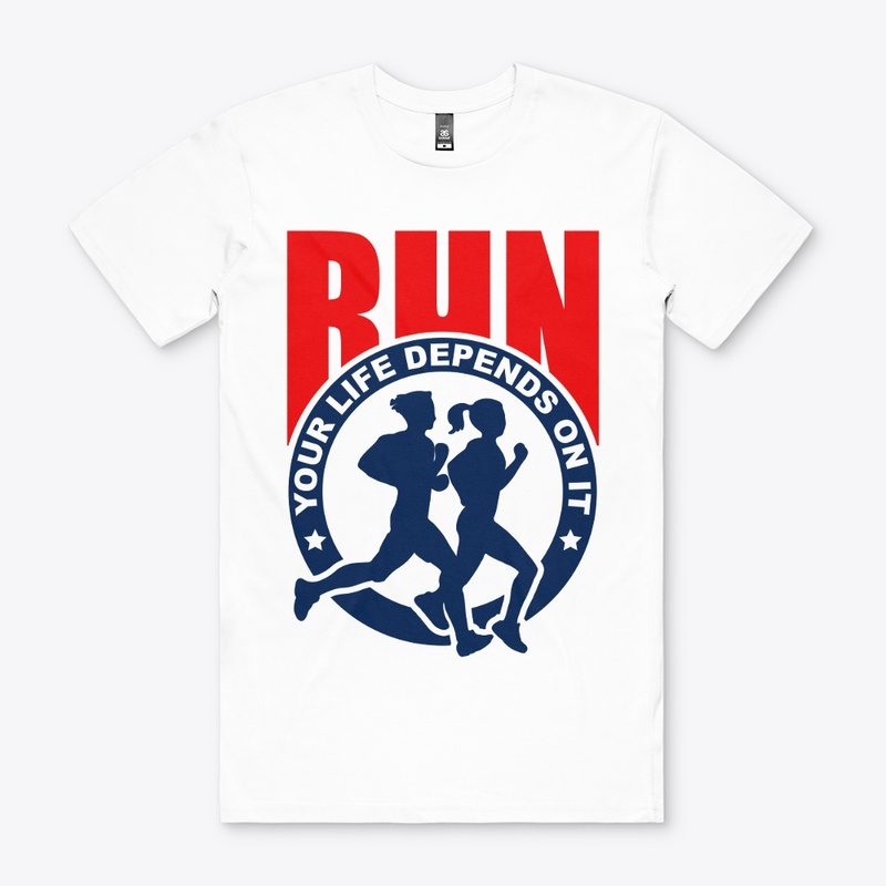 Run 1 - Red and Navy
