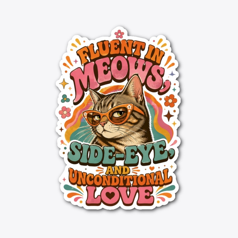Fluent In Meows Merch