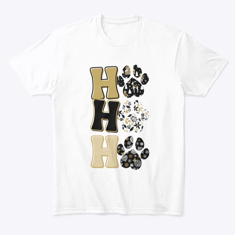 Ho Ho Ho 2 Christmas Dog Paw