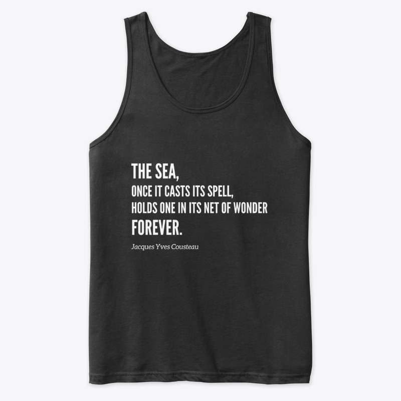 The sea forever black