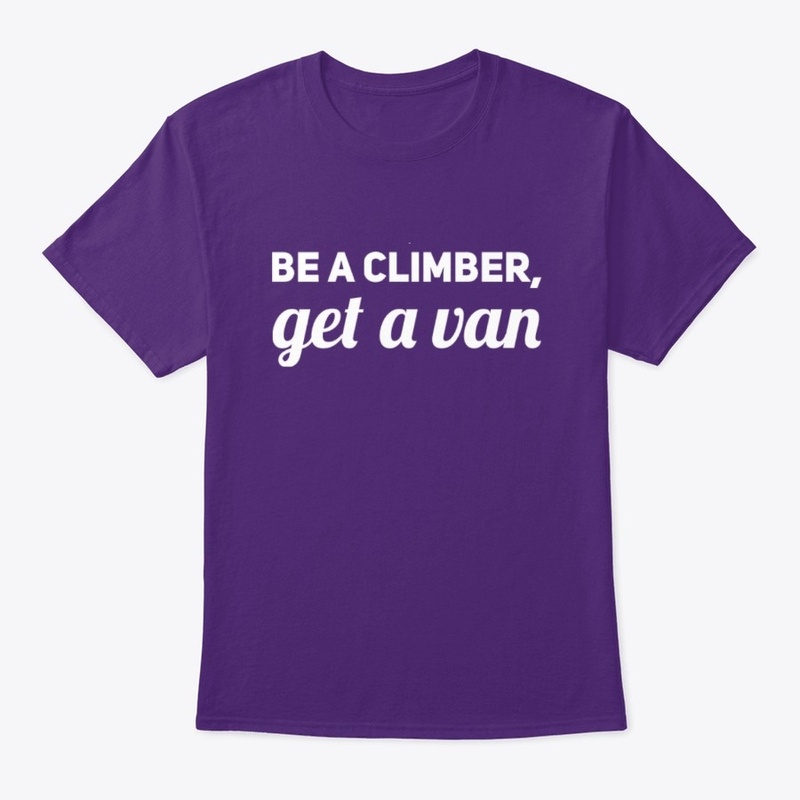 Be a climber, get a van