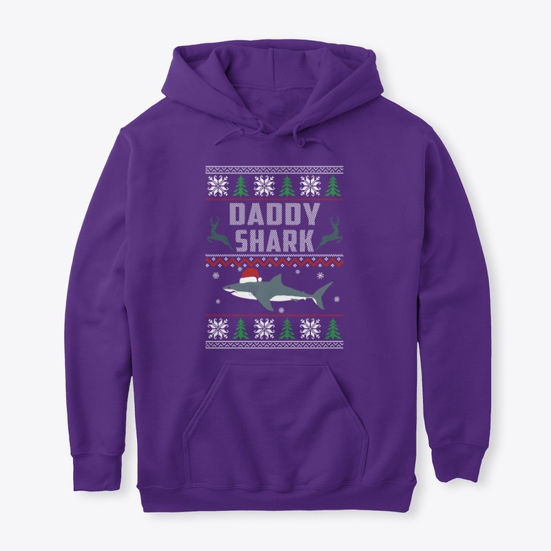 Daddy Shark, Christmas Matching T-shirts