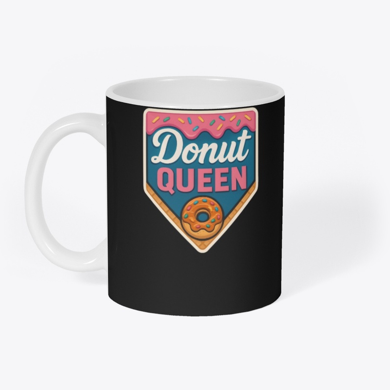 Donut Queen Fun Sprinkles Badge