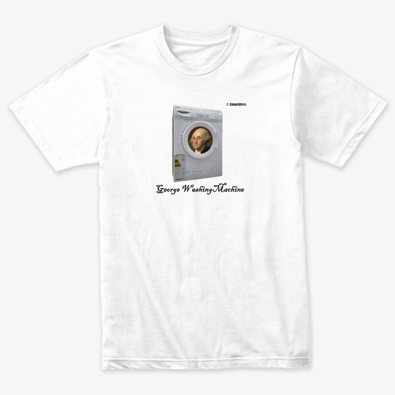 George WashingMachine Tee - White