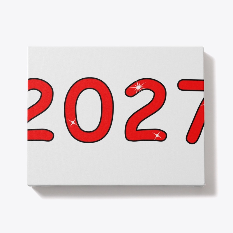 New year, 2027, number 2027