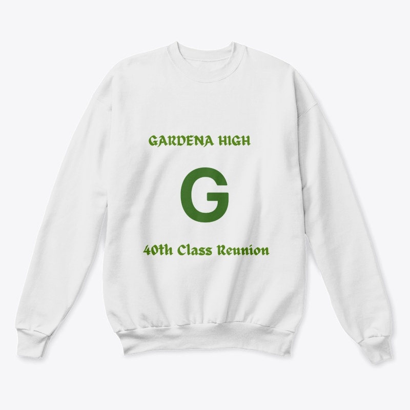 Gardena High 40th Reunion White/Green