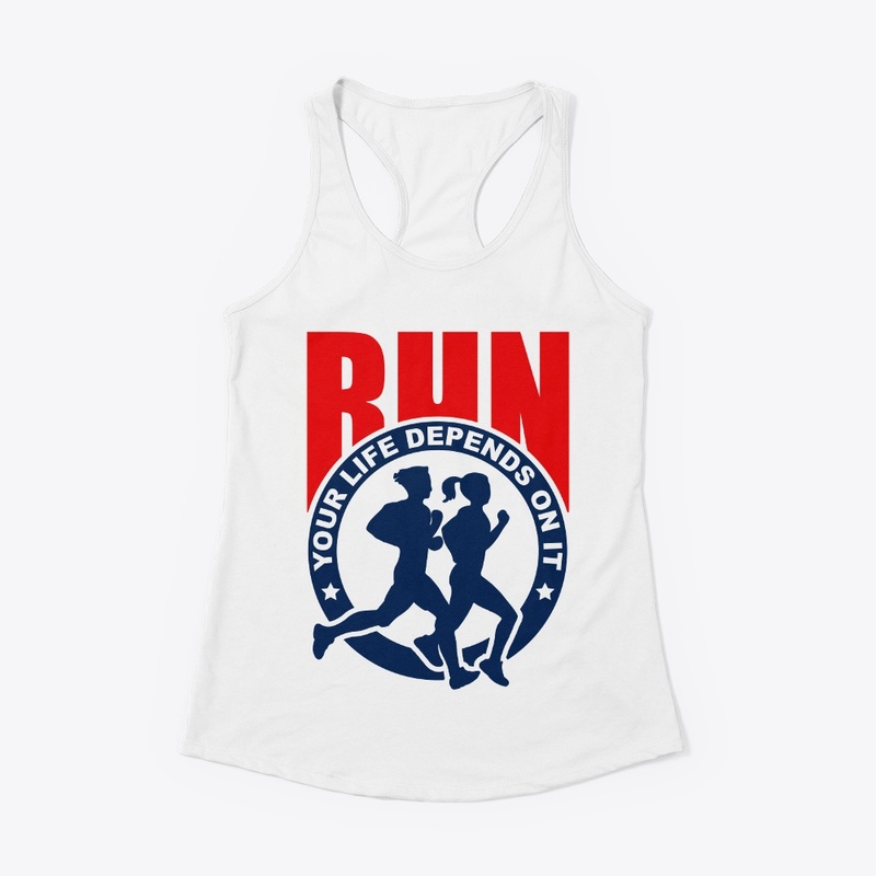 Run 1 - Red and Navy