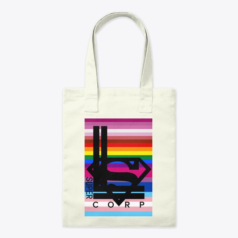 LGBTQ+ SuperCorp Pride Logo 