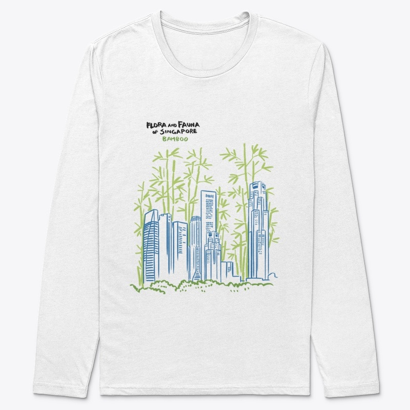 Skyscrapers and Evergreen Bamboo