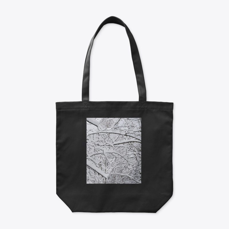 White and black texture / tree branches