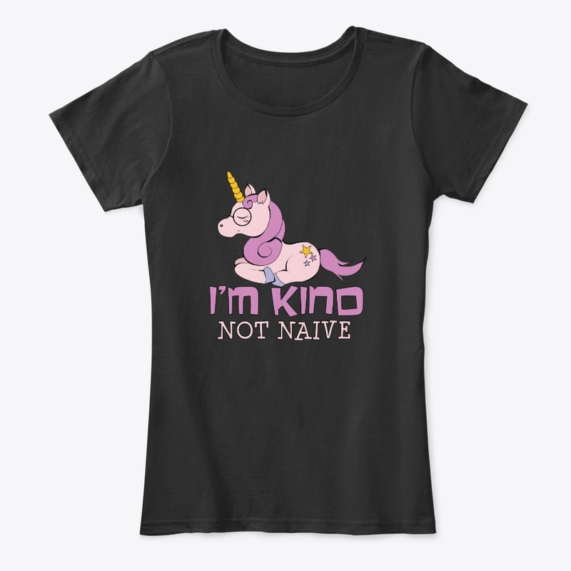 Kind Not Naive Teacher Unicorn  Glasses