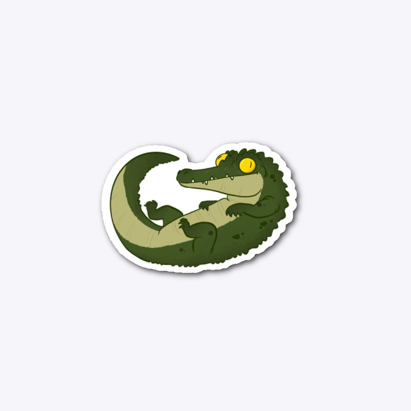 Baby Gator sticker